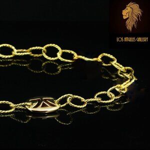 $2950 / NEW / RARE LIMITED EDITION Levian Logo Bracelet / 14K